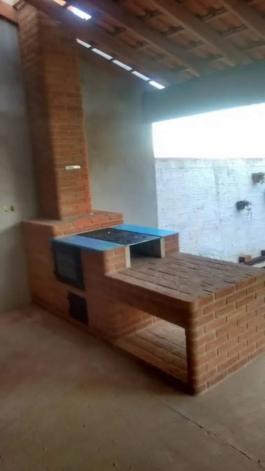 Fogão a lenha com forno lateral